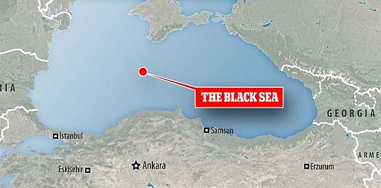 На дне Черного моря в этой точке исследователи нашли затонувшие корабли