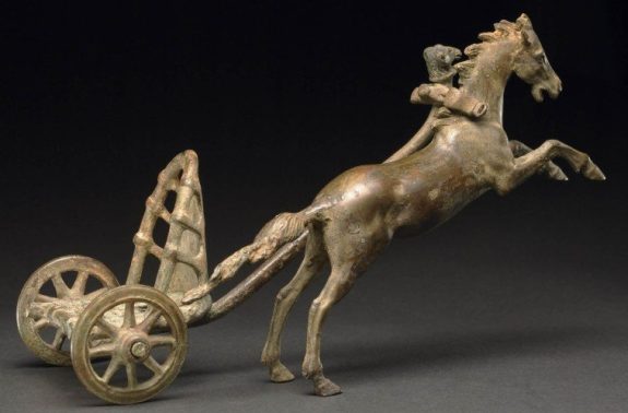 Открыт секрет гоночных колесниц древних римлян